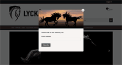 Desktop Screenshot of lyckasridsport.se